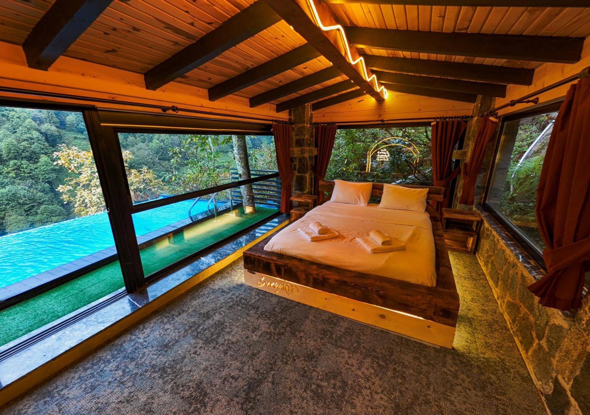 Bungalove Tatil Koeyue Camlihemsin ภายนอก รูปภาพ